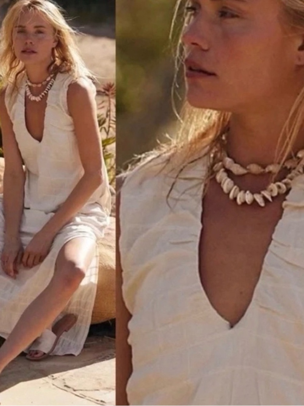 Free People Agatha Sleeveless Midi Dress - Picture 3 of 3
